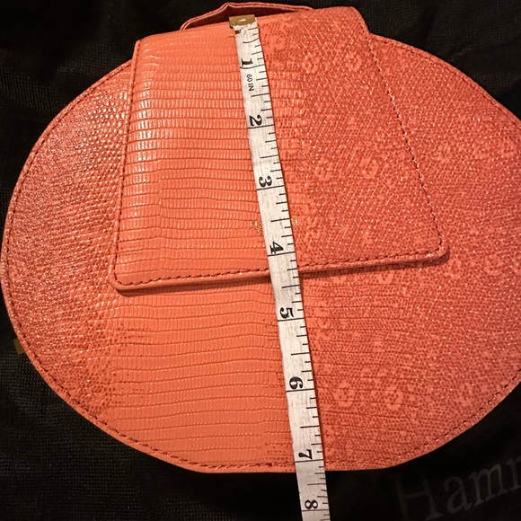 Elegant Orange Textured Women's Bag - Picture 6 of 7